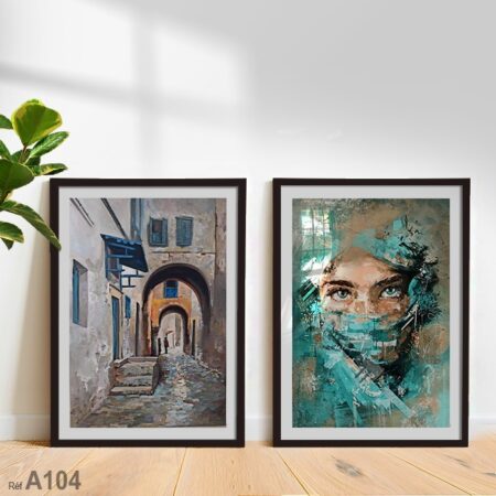 Tableaux peinture abstrait Marocaine vente au Maroc لوحات تشكيلية مغربية للبيع