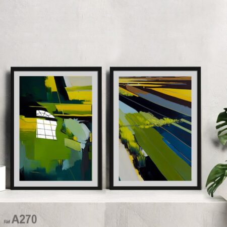 tableau abstrait fait main, vente et achat au Maroc