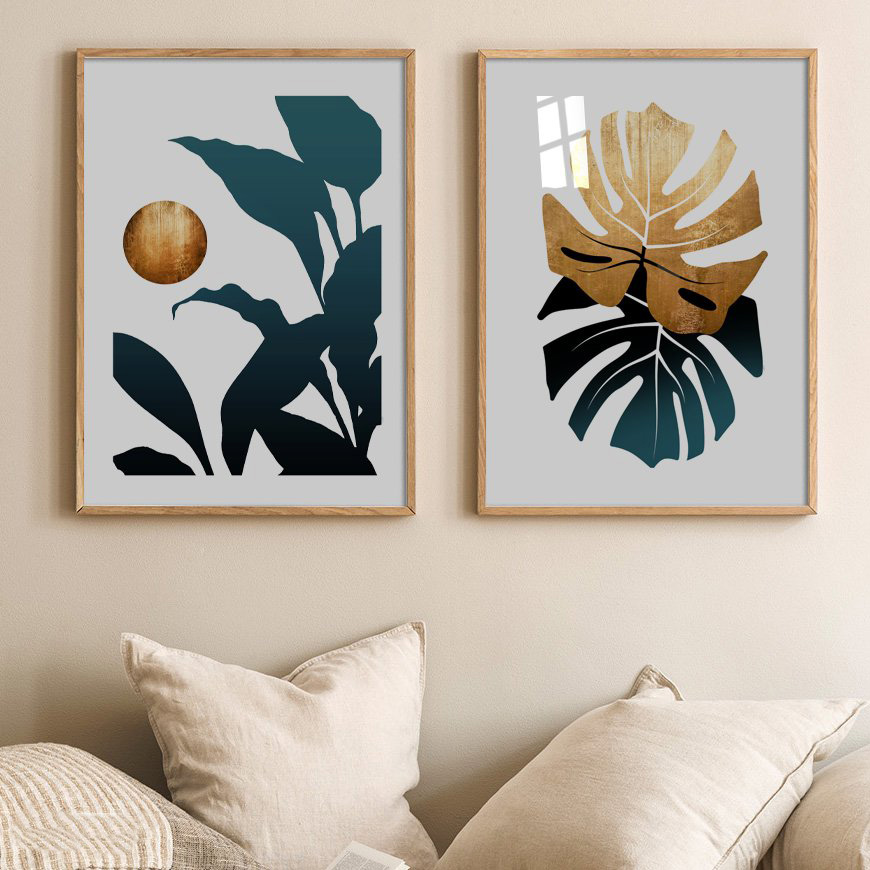 tableaux modernes décoration intérieurs