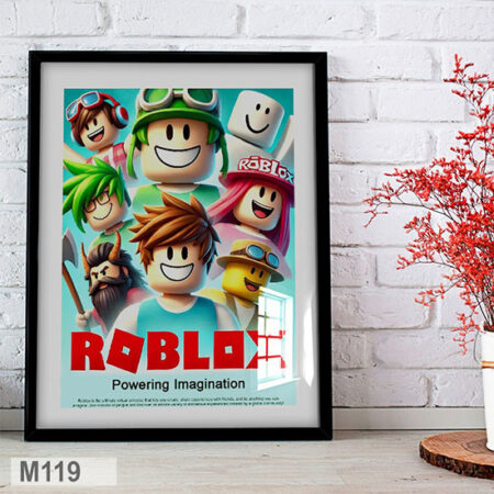 Affiche pour chambre de garçon ado : Posters Roblox à vendre au Maroc, décoration pour gamers