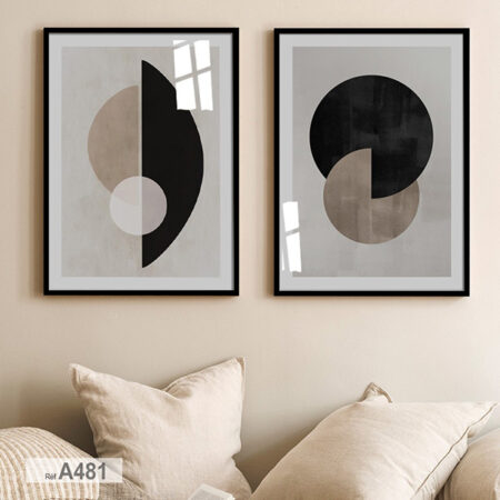 Vente Tableaux d'art murale abstraite moderne simple pour décoration maison au Maroc - Séjours et chambres adults
