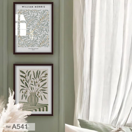 Acheter Tableaux William Morris | Déco Murale Motifs Floraux Naturels, Qualité Premium en ligne, Salon et chambre à coucher طابلو ديكور البيت