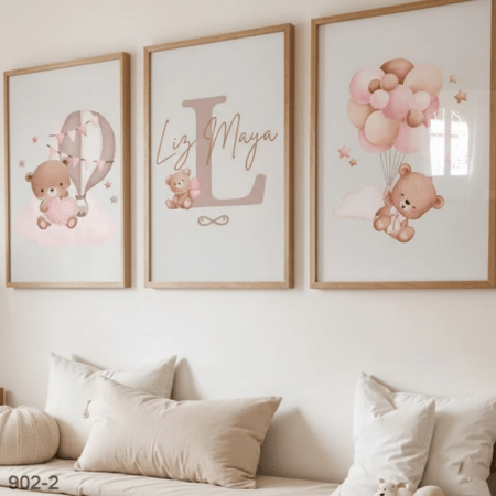 Impression tableaux : Affiches avec prénom Personnalisé, Cadeau anniversaire et naissance au Maroc depuis Casablanca