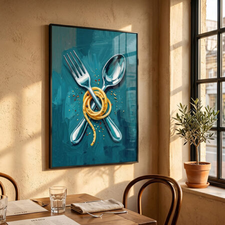 Poster décoration Murale Alimentation Cuisine & salle à manger, Tableau moderne gastronomie