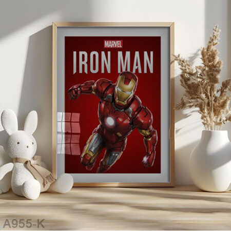 Tableau mural Chambre garçons : cadre decoratif Iron Man Super-Héros de Cinéma لوحات ديكور غرف أطفال